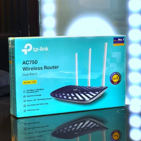 TP-LINK C20 AC750 3IN1 WIRELESS ROUTER DUAL BAND